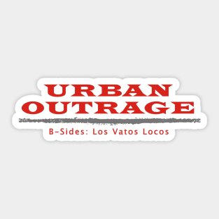 Urban Outrage: Punk Rock Sticker